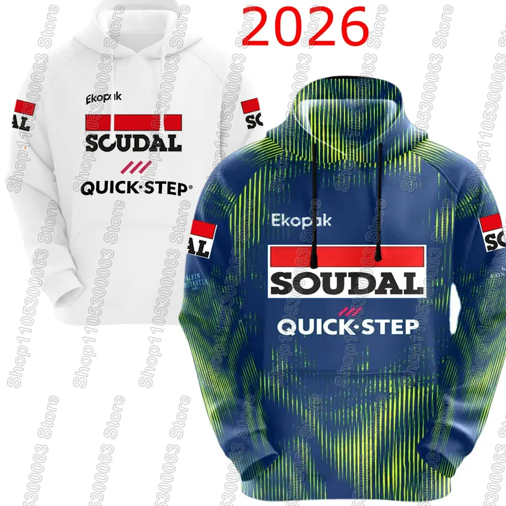 Мужская толстовка Soudal Quick Step 2026 Team, толстовка с капюшоном, уличная одежда, повседневные пуловеры, куртки, пальто унисекс
Мужская толстовка Soudal Quick Step 2026 Team, толстовка с капюшоном, уличная одежда, повседневные пуловеры, куртки, пальто унисекс