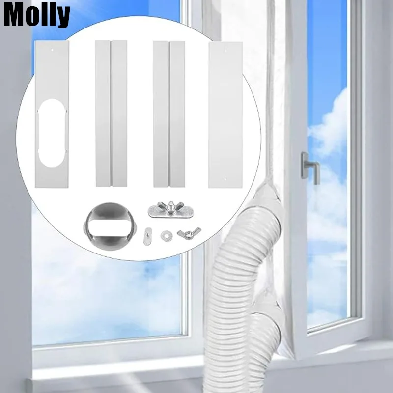 AC Baffle Portable Air Conditioner Sliding Window Seal Panel Exhaust Accessory with Adjustable Width for Easy Extension
AC Baffle Portable Air Conditioner Sliding Window Seal Panel Exhaust Accessory with Adjustable Width for Easy Extension