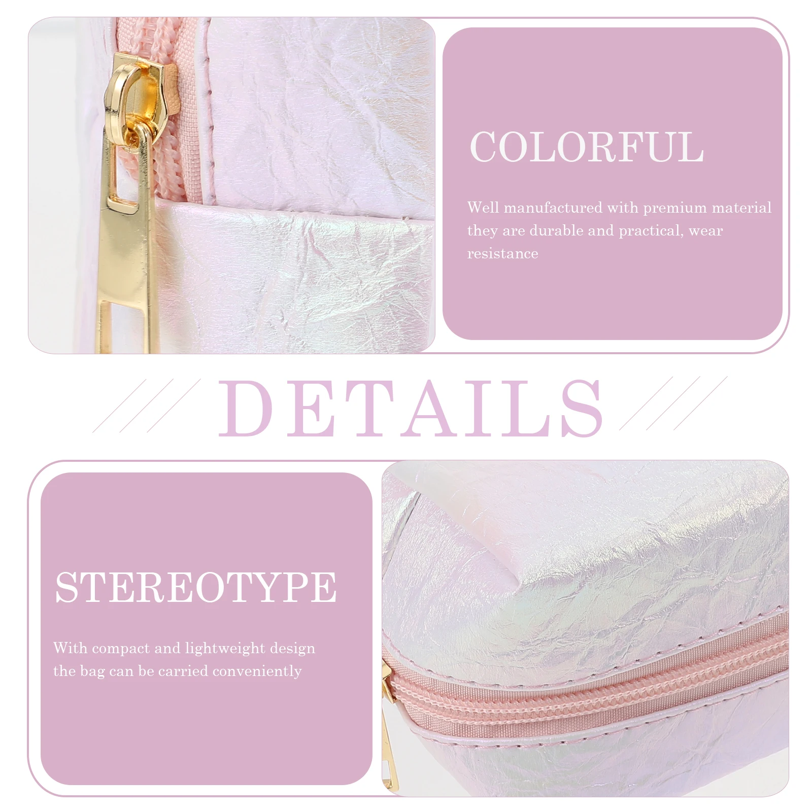 1pc Makeup Compact Lightweight Travel Toiletry Bag For Women Organizer Multipurpose Wash Pouch Storage Container Zipper
1pc Makeup Compact Lightweight Travel Toiletry Bag For Women Organizer Multipurpose Wash Pouch Storage Container Zipper