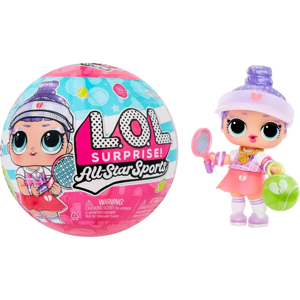 L.O.L Surprise All Star Sports Vault Collection Tots Mistery Box Doll and Matching Accessories Blind Ball Great Toys for Girls
L.O.L Surprise All Star Sports Vault Collection Tots Mistery Box Doll and Matching Accessories Blind Ball Great Toys for Girls