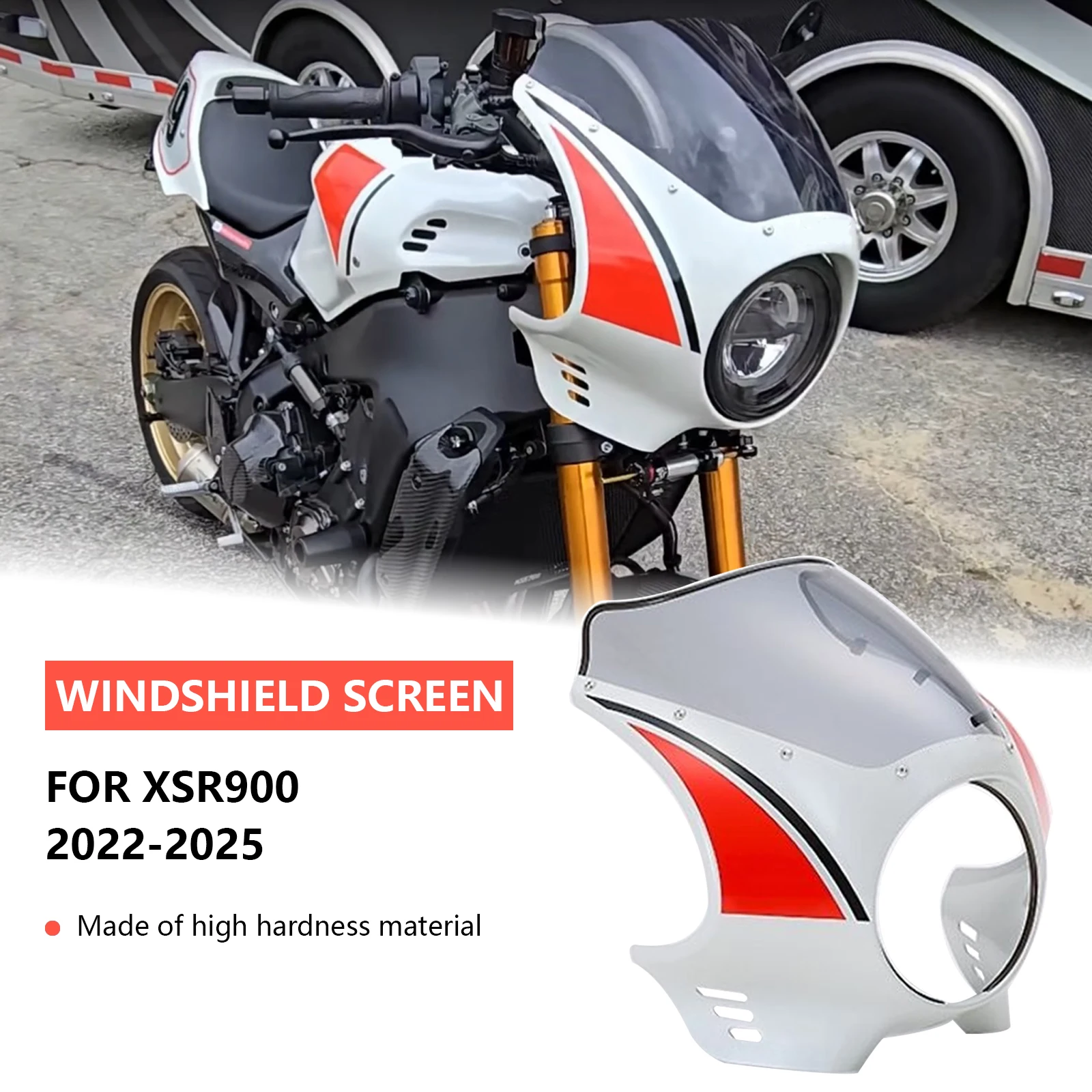 For XSR900 XSR 900 2021-2025 2024 2023 New motorcycle accessories Headlight fairing Headlight windshield cover Windshield
For XSR900 XSR 900 2021-2025 2024 2023 New motorcycle accessories Headlight fairing Headlight windshield cover Windshield