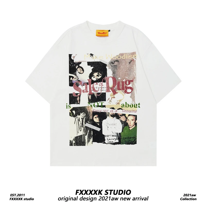 Loose ex ort Sve T-irt FXK Original Hip Hop Print BF Sle Casual Top f Sve Women's Faion Summer Wear
Loose ex ort Sve T-irt FXK Original Hip Hop Print BF Sle Casual Top f Sve Women's Faion Summer Wear