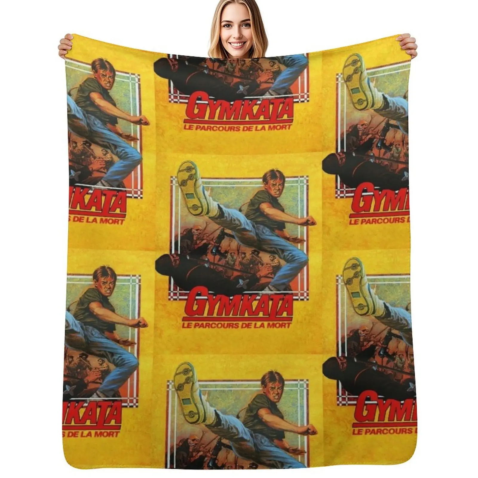 Gymkata: The Death Course Throw Blanket Luxury Designer anime Soft Beds Decorative Beds Blankets
Gymkata: The Death Course Throw Blanket Luxury Designer anime Soft Beds Decorative Beds Blankets