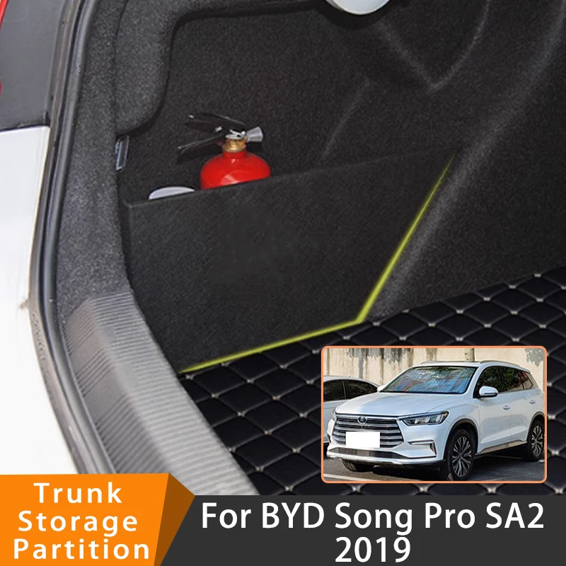 Auto Accessories For BYD Song Pro SA2 2019 Car Organizer Trunk Side Partition Trunk Interior Multifunctional Storage Box Parts
Auto Accessories For BYD Song Pro SA2 2019 Car Organizer Trunk Side Partition Trunk Interior Multifunctional Storage Box Parts