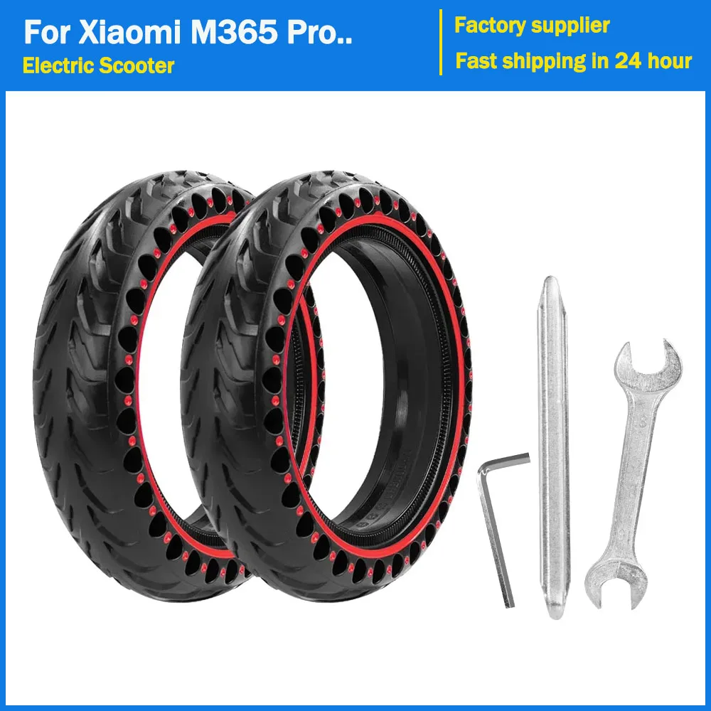 8 1/2x2 Solid Tire for Xiaomi M365 1S Pro Pro2 Electric Scooter No Inflation Honeycomb Tyre 8.5inch Anti-Explosion Damping Wheel
8 1/2x2 Solid Tire for Xiaomi M365 1S Pro Pro2 Electric Scooter No Inflation Honeycomb Tyre 8.5inch Anti-Explosion Damping Wheel