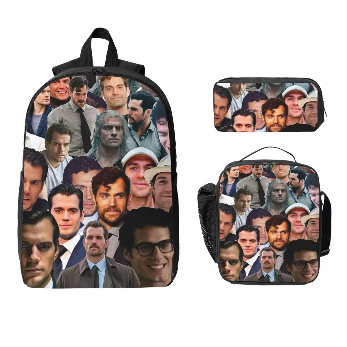 Henry Cavill Photo Collage 1 Backpack Student BookBag School Bag Computer Shoulder Bags 3ps Insulated Lunch Bag Pencil Case
Henry Cavill Photo Collage 1 Backpack Student BookBag School Bag Computer Shoulder Bags 3ps Insulated Lunch Bag Pencil Case