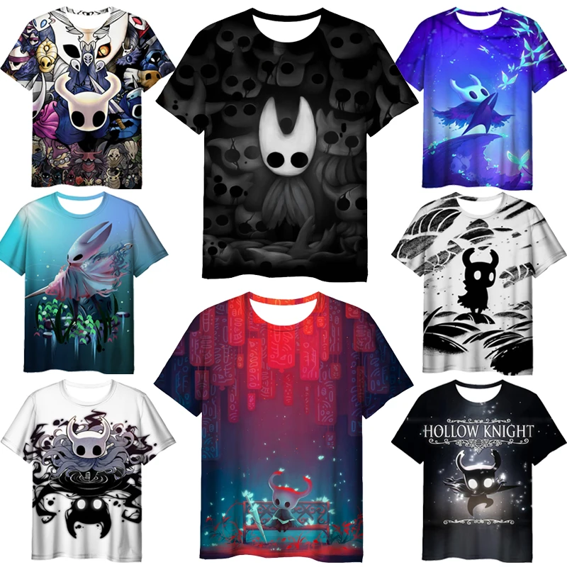 Summer 3D Hollow Knight T-shirts Men Cartoon Anime T Shirts Harajuk Short Sleeves Male Tshirts Camiseta Tees Unisex Streetwear
Summer 3D Hollow Knight T-shirts Men Cartoon Anime T Shirts Harajuk Short Sleeves Male Tshirts Camiseta Tees Unisex Streetwear