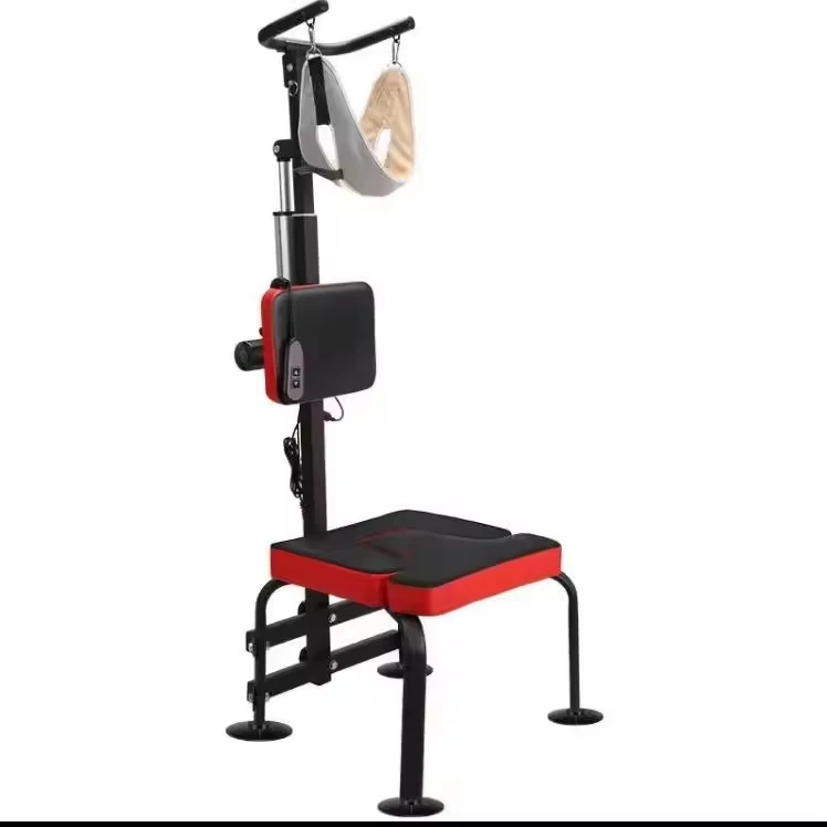 Traction Chair Neck Stretching Inverted Chair for Neck Pain Relief Physical Therapy and Spinal Decompression
Traction Chair Neck Stretching Inverted Chair for Neck Pain Relief Physical Therapy and Spinal Decompression