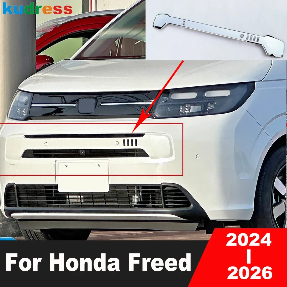 For Honda Freed 2024 2025 2026 Chrome Car Front Center Grille Grill Cover Trim Molding Garnish Strip Exterior Accessories
For Honda Freed 2024 2025 2026 Chrome Car Front Center Grille Grill Cover Trim Molding Garnish Strip Exterior Accessories