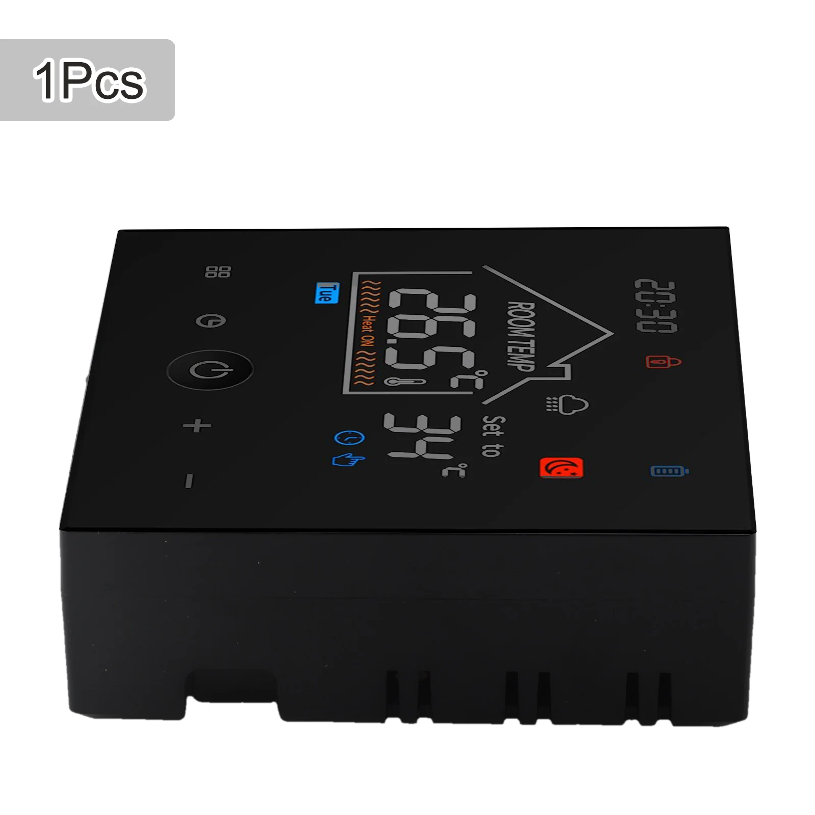 Automatic Heating Control Home Programmable Temperature Controller USB Charging Capability Wall-mounted Design
Automatic Heating Control Home Programmable Temperature Controller USB Charging Capability Wall-mounted Design