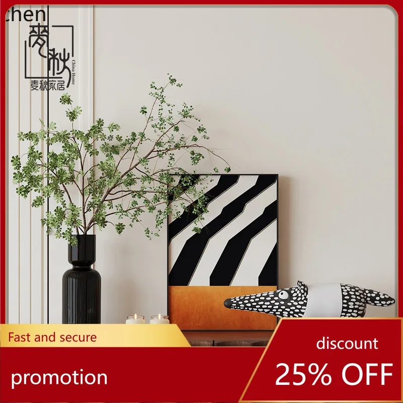 CZ Entryway Table Decoration Black and White Minimalist Artistic Niche Home Decor Piece
CZ Entryway Table Decoration Black and White Minimalist Artistic Niche Home Decor Piece