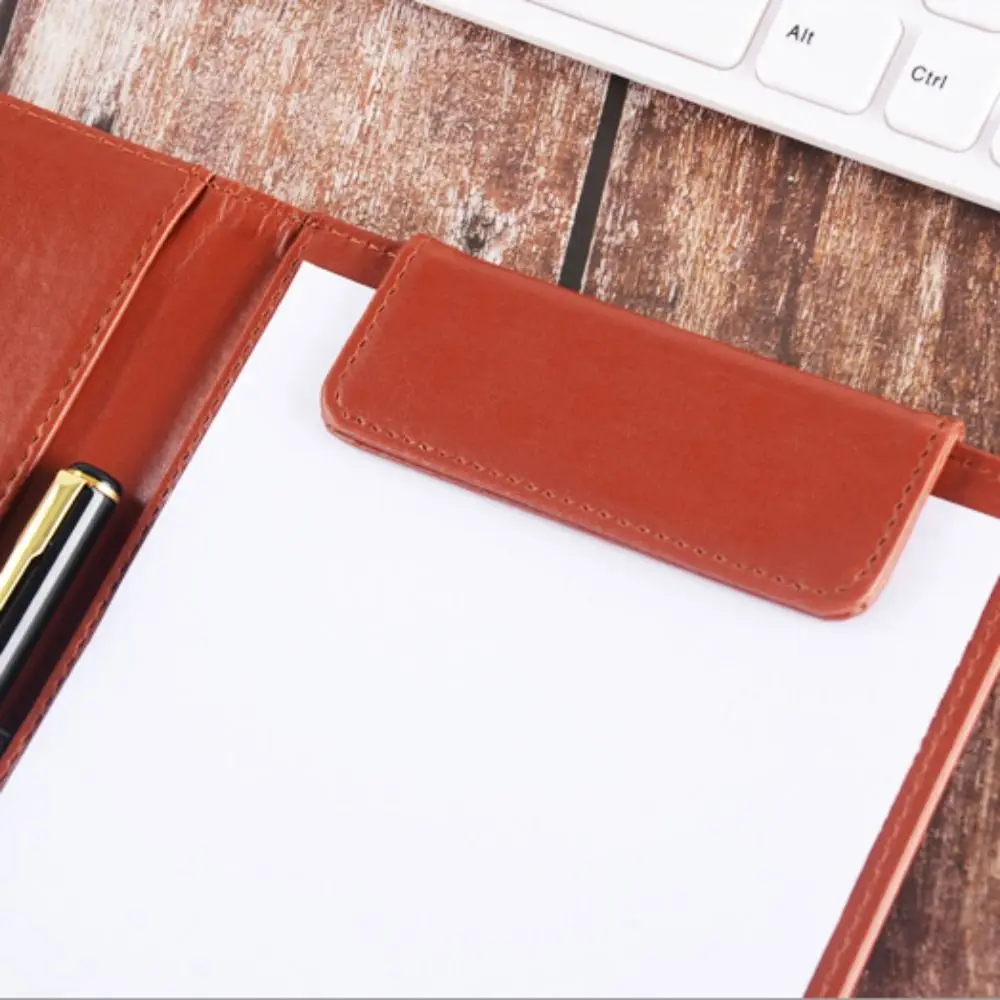 PU Leather A5 File Folder With Elastic Pen Insert Card Slot Business Meeting Contract Clamp Waterproof Clipboard Document Clip
PU Leather A5 File Folder With Elastic Pen Insert Card Slot Business Meeting Contract Clamp Waterproof Clipboard Document Clip