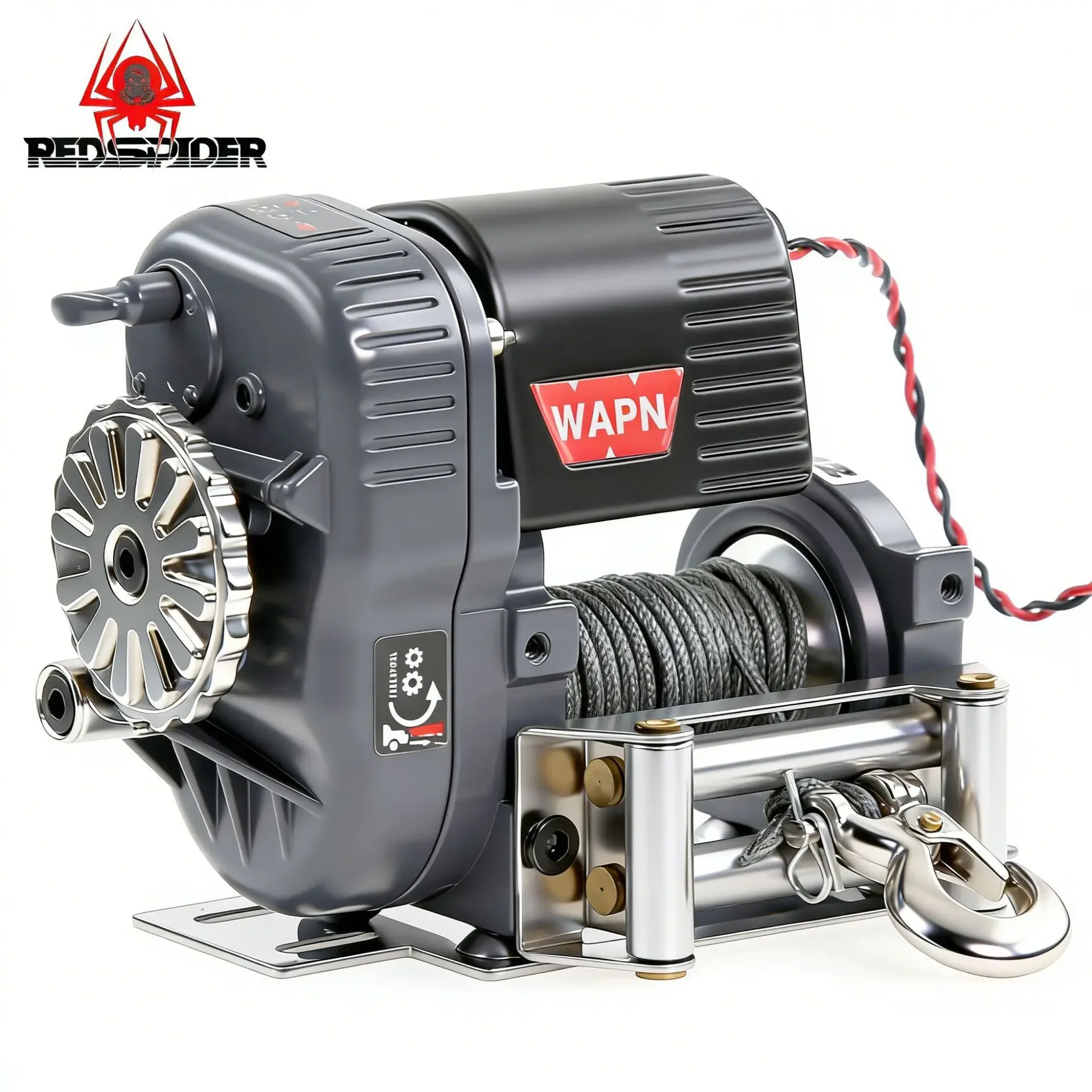 Metal Electric Remote Control Rescue Vintage Winch for 1/10 RC Crawler Car Metal Upgrade OP Accessories Parts
Metal Electric Remote Control Rescue Vintage Winch for 1/10 RC Crawler Car Metal Upgrade OP Accessories Parts