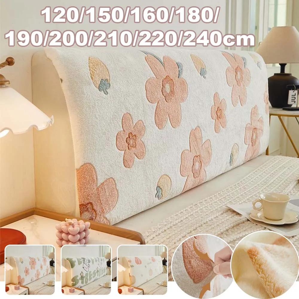 Soft Plush Queen Headboard Cover Milk Velvet Thicken Removable Full-Size Bed Head Cover for Upholstered Headboard Bed Protector
Soft Plush Queen Headboard Cover Milk Velvet Thicken Removable Full-Size Bed Head Cover for Upholstered Headboard Bed Protector