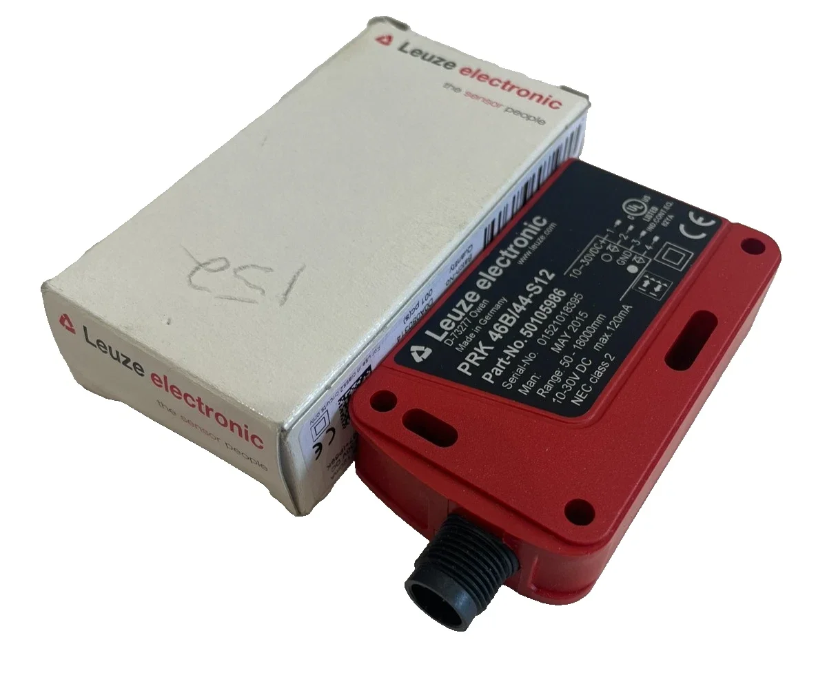 НОВЫЙ ФОТОЭЛЕКТРИЧЕСКИЙ ДАТЧИК LEUZE ELECTRONIC PRK46B44S12 2026 ГОДА, 50105986
НОВЫЙ ФОТОЭЛЕКТРИЧЕСКИЙ ДАТЧИК LEUZE ELECTRONIC PRK46B44S12 2026 ГОДА, 50105986