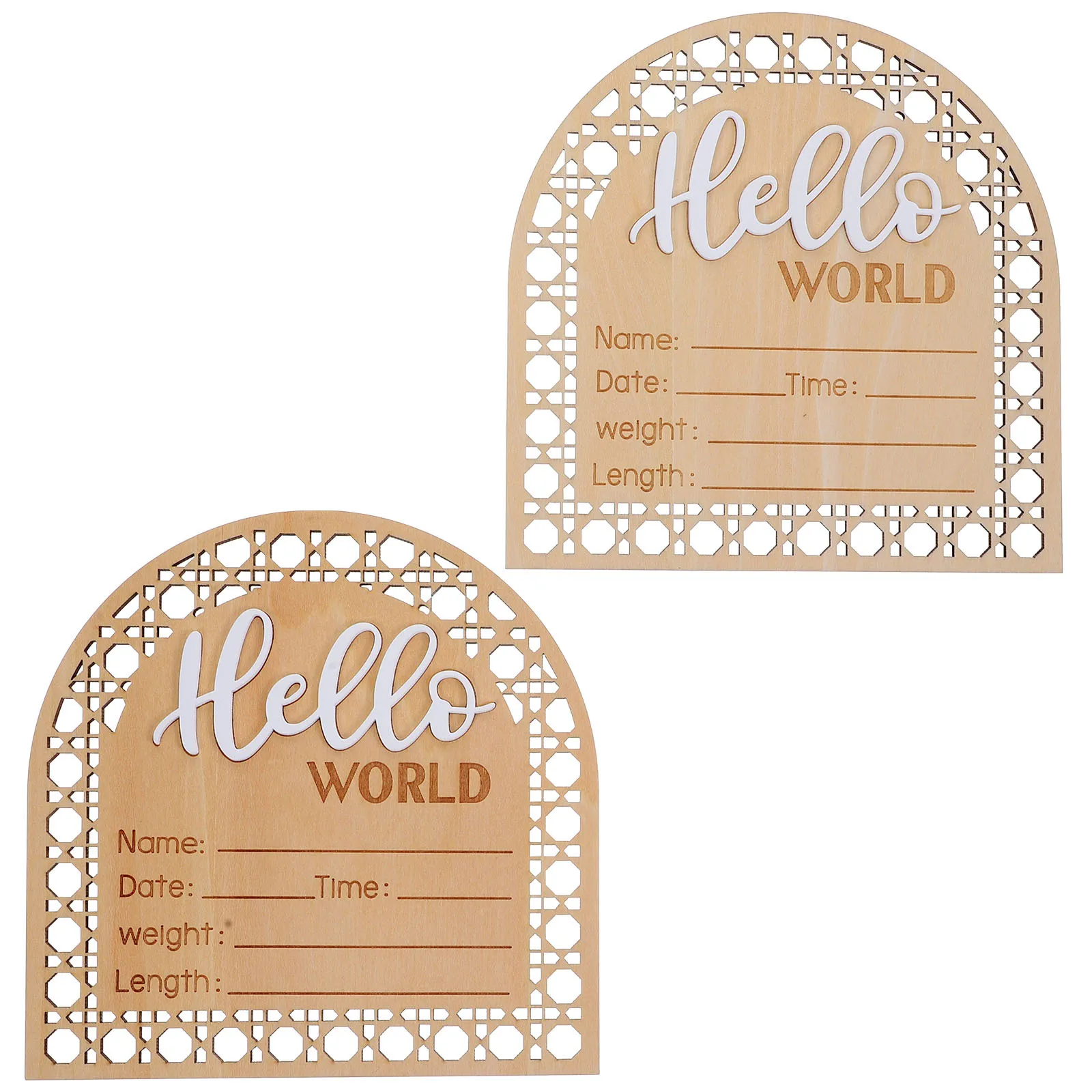 2 шт., деревянный знак объявлений для новорожденных, детские именные карточки для записи деталей рождения в детской комнате, очаровательный подарок приветствия
2 шт., деревянный знак объявлений для новорожденных, детские именные карточки для записи деталей рождения в детской комнате, очаровательный подарок приветствия