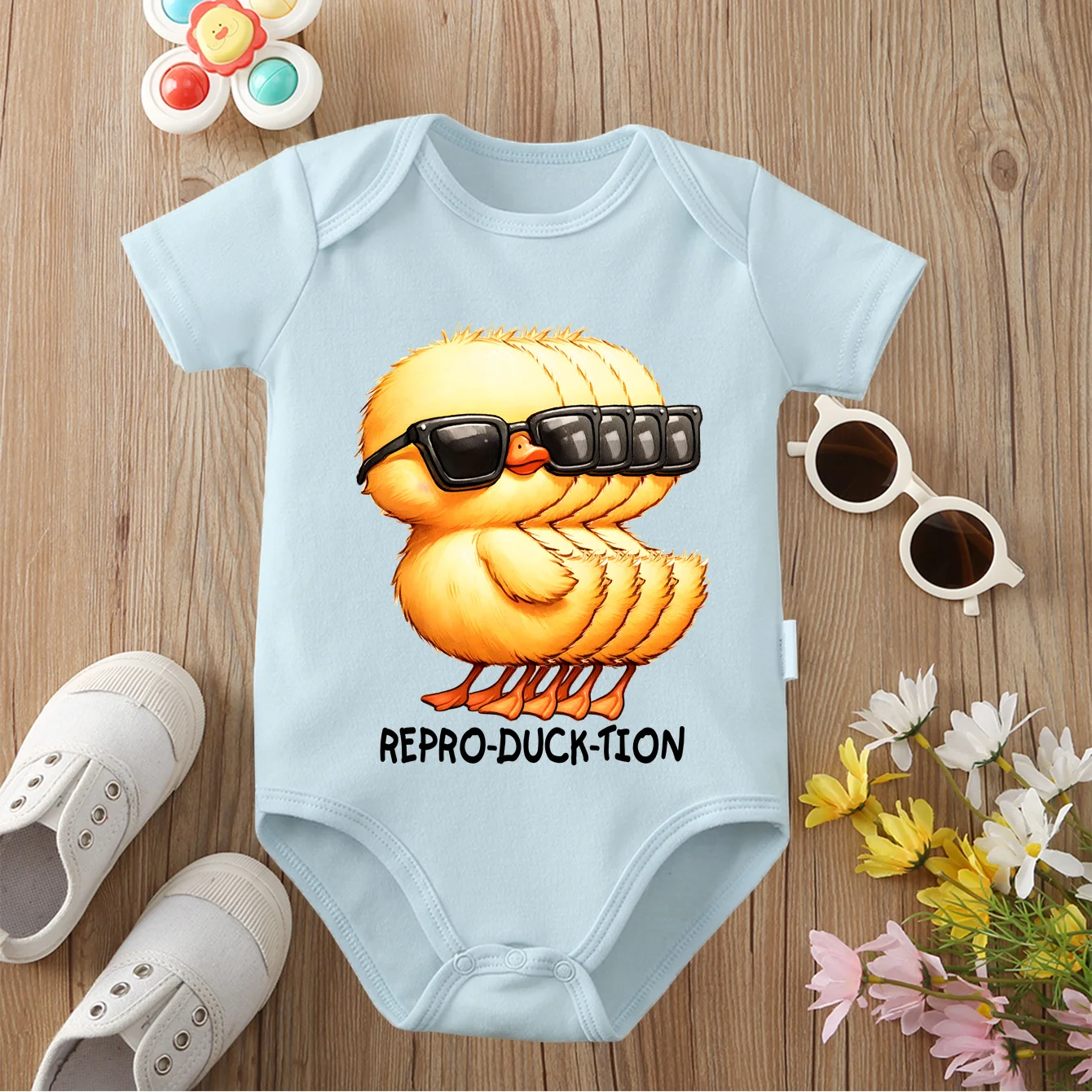 Cute Baby Duck 100% Cotton Bodysuit Soft Baby Cloths Best Gift for Baby Onesie Jumpsuit for 0 To 12 Months Cute Newborn
Cute Baby Duck 100% Cotton Bodysuit Soft Baby Cloths Best Gift for Baby Onesie Jumpsuit for 0 To 12 Months Cute Newborn