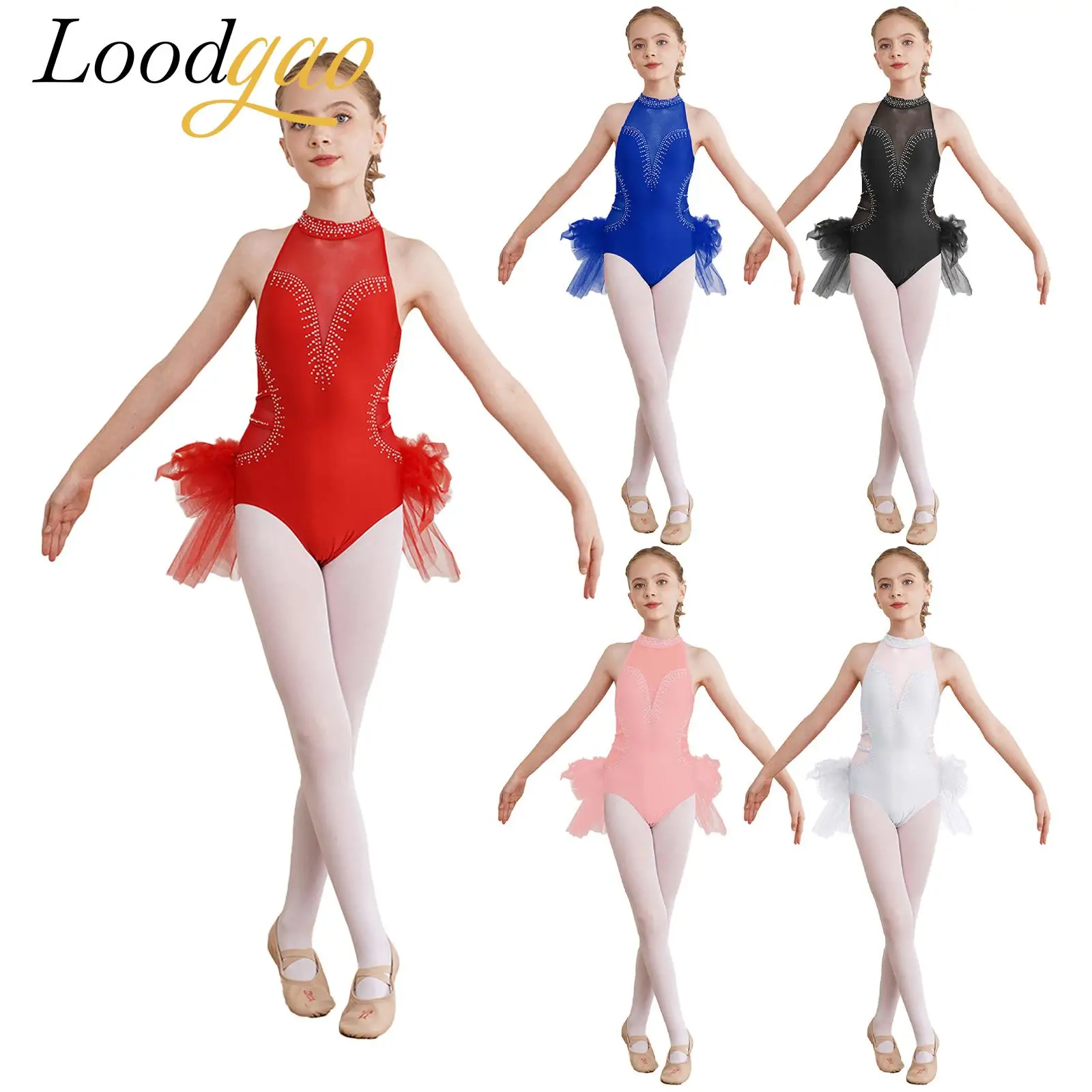 Kids Girls Tulle Skirted Ballet Tutu Dance Jumpsuit Roller Skating Bodysuit Performance Costume Rhythmic Gymnastics Leotard
Kids Girls Tulle Skirted Ballet Tutu Dance Jumpsuit Roller Skating Bodysuit Performance Costume Rhythmic Gymnastics Leotard