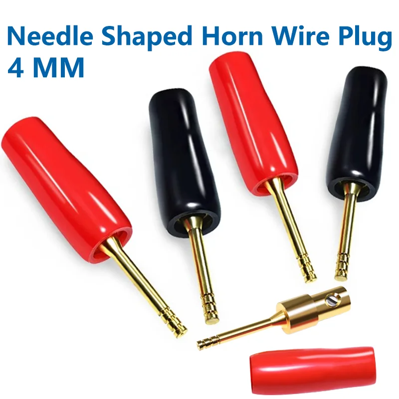 20PCS 2mm Gold Plated Small Banana Plug Pin Screw Type Audio Speaker Cable Connector Copper Straight Male Connector
20PCS 2mm Gold Plated Small Banana Plug Pin Screw Type Audio Speaker Cable Connector Copper Straight Male Connector