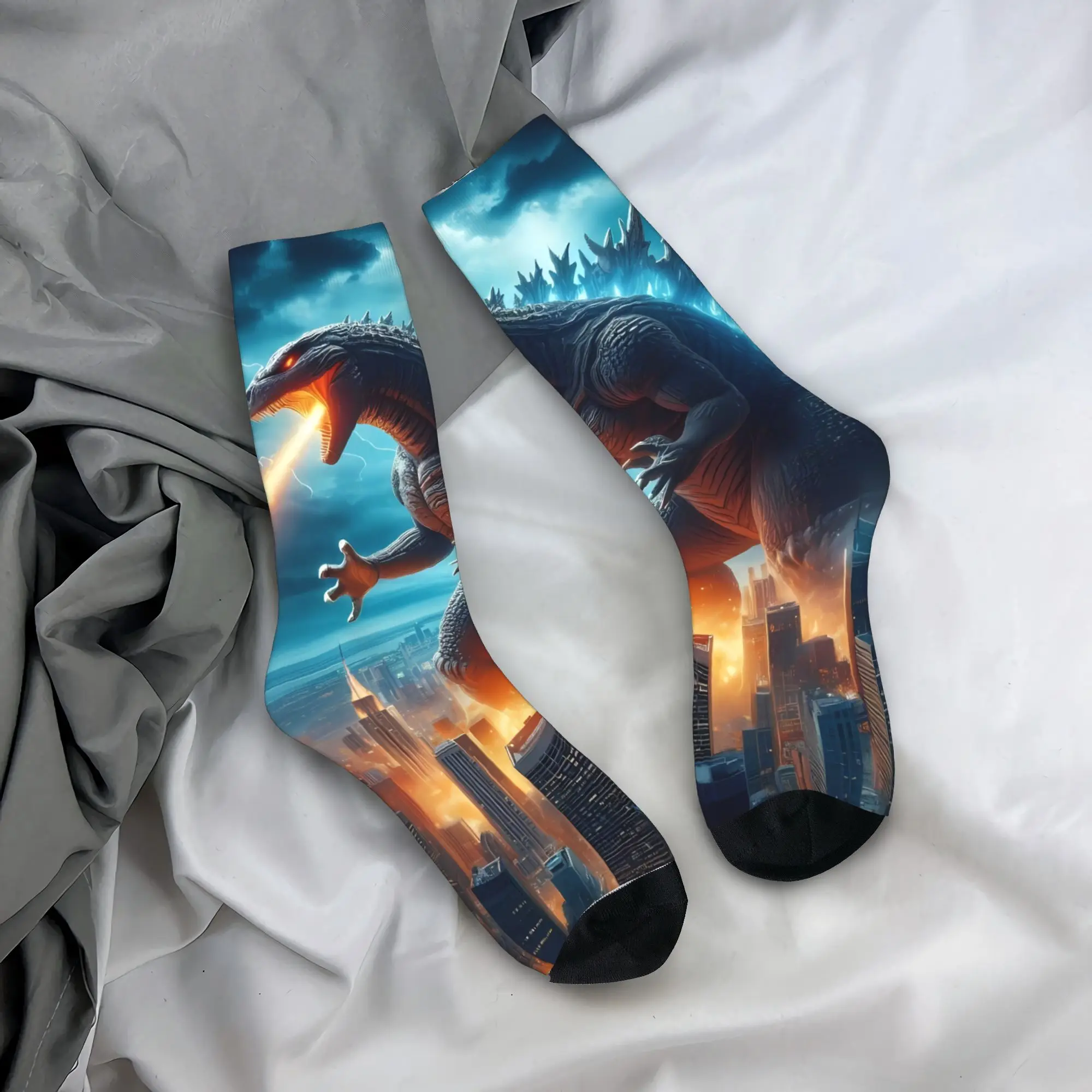 Unisex Men Socks Godzillaed Stockings Non Slip Breathable Socks Autumn Vintage Pattern Running Sports Socks
Unisex Men Socks Godzillaed Stockings Non Slip Breathable Socks Autumn Vintage Pattern Running Sports Socks