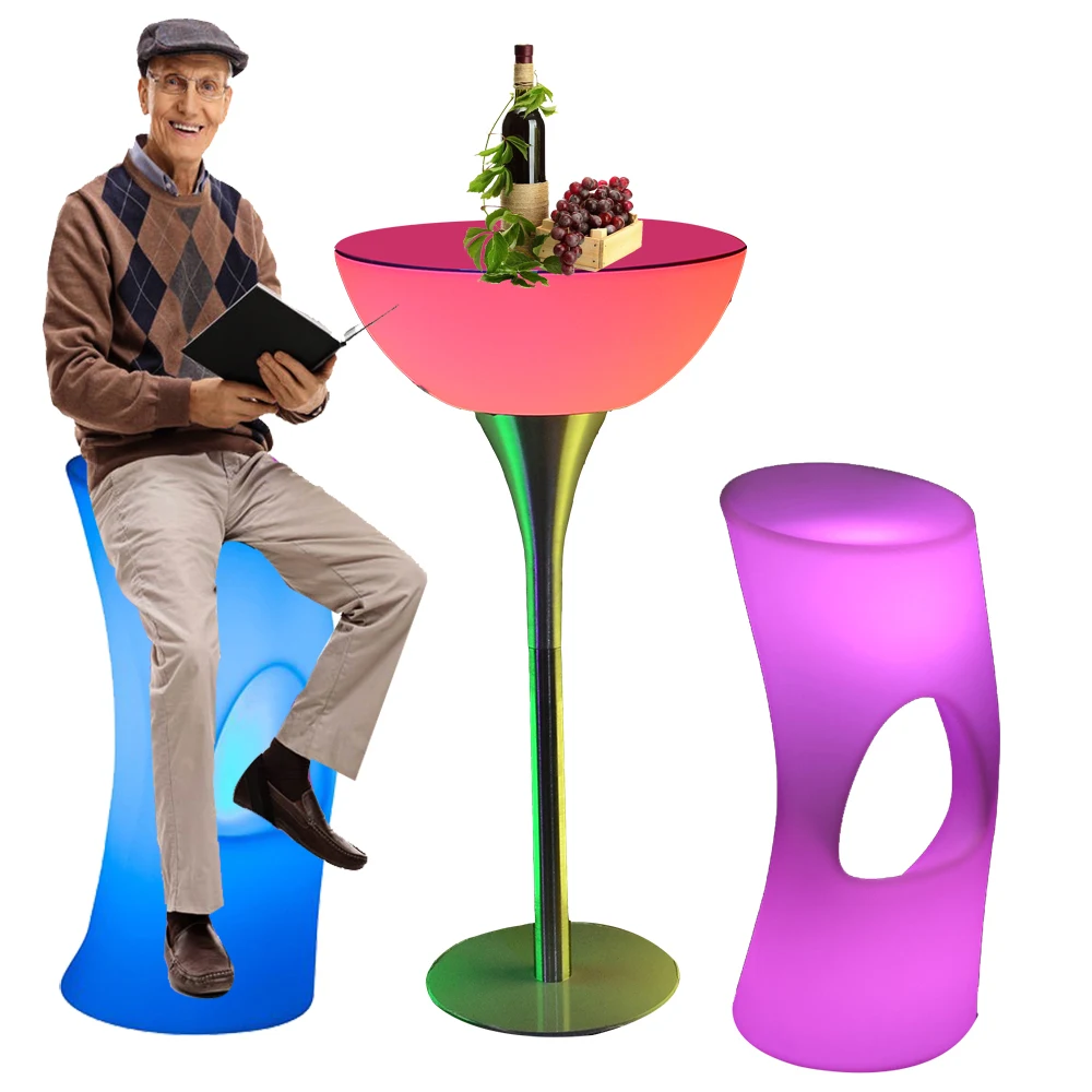 Outdoor Illuminated Event Nightclub Party Garden Cafe Pub Led Light up bar Stool Furniture Cube Cocktail Table Chair
Outdoor Illuminated Event Nightclub Party Garden Cafe Pub Led Light up bar Stool Furniture Cube Cocktail Table Chair