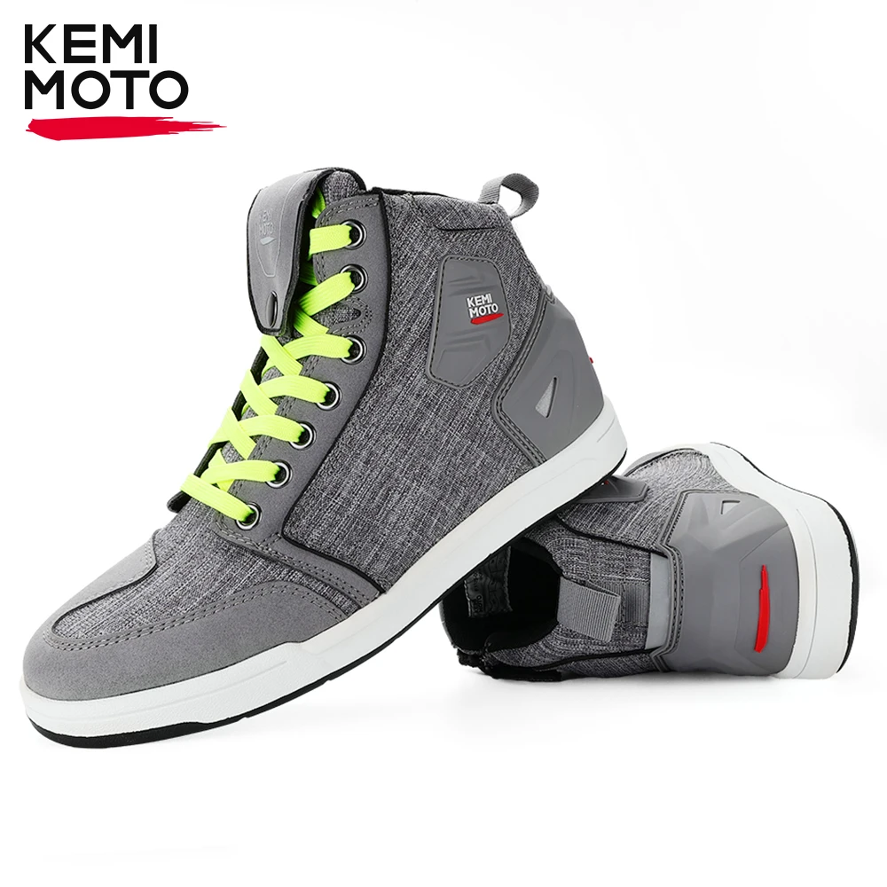 KEMIMOTO Riding Shoes Men Daily Casual Motorcycle Boots Anti-slip Sneakers Anti-collision Protection for Outdoor Cycling Gear
KEMIMOTO Riding Shoes Men Daily Casual Motorcycle Boots Anti-slip Sneakers Anti-collision Protection for Outdoor Cycling Gear
