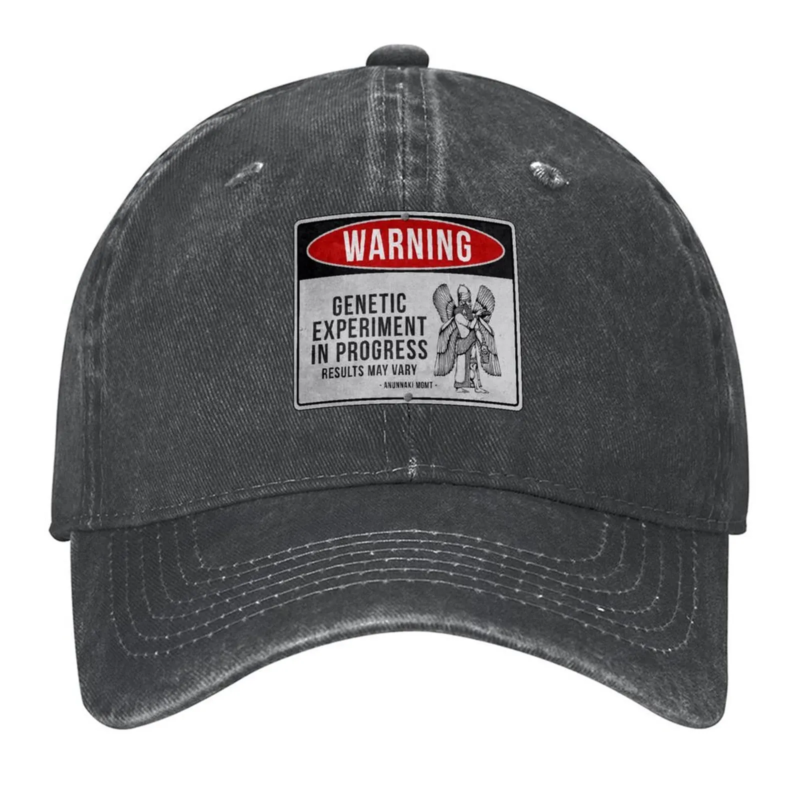 Funny Anunnaki Warning Sign - Genetic Experiement In Progress Baseball Cap hats on offer Fishing cap Female Men's
Funny Anunnaki Warning Sign - Genetic Experiement In Progress Baseball Cap hats on offer Fishing cap Female Men's