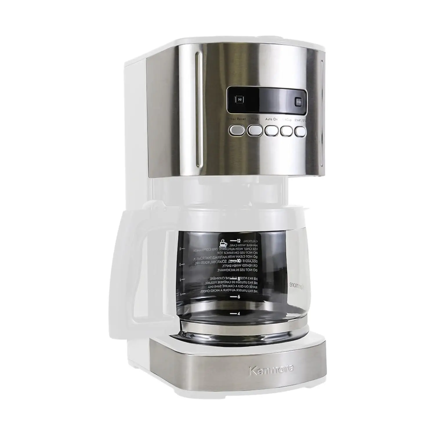 Kenmore Coffee Maker 12 cup Drip Coffee Machine Reusable Filter Programmable Timer Digital Display Aroma Control Glass Carafe Ch
Kenmore Coffee Maker 12 cup Drip Coffee Machine Reusable Filter Programmable Timer Digital Display Aroma Control Glass Carafe Ch