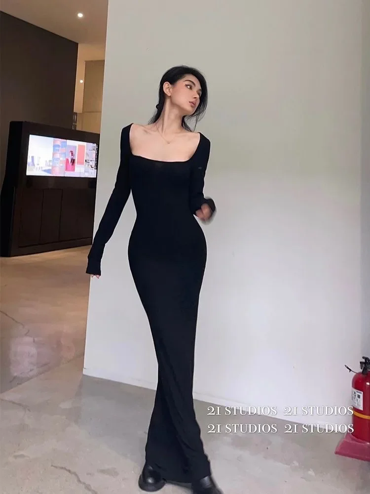 Women Spring Autumn Style Long Sleeve low cut Collar Mermaid Sexy Dress Vestidos SS031
Women Spring Autumn Style Long Sleeve low cut Collar Mermaid Sexy Dress Vestidos SS031