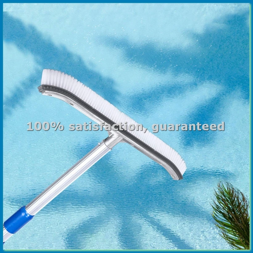 Насадка-щетка для бассейна, 18-дюймовая, из полированного алюминия, для чистки стен и плитки (штанга в комплект не входит)-A79M
Насадка-щетка для бассейна, 18-дюймовая, из полированного алюминия, для чистки стен и плитки (штанга в комплект не входит)-A79M