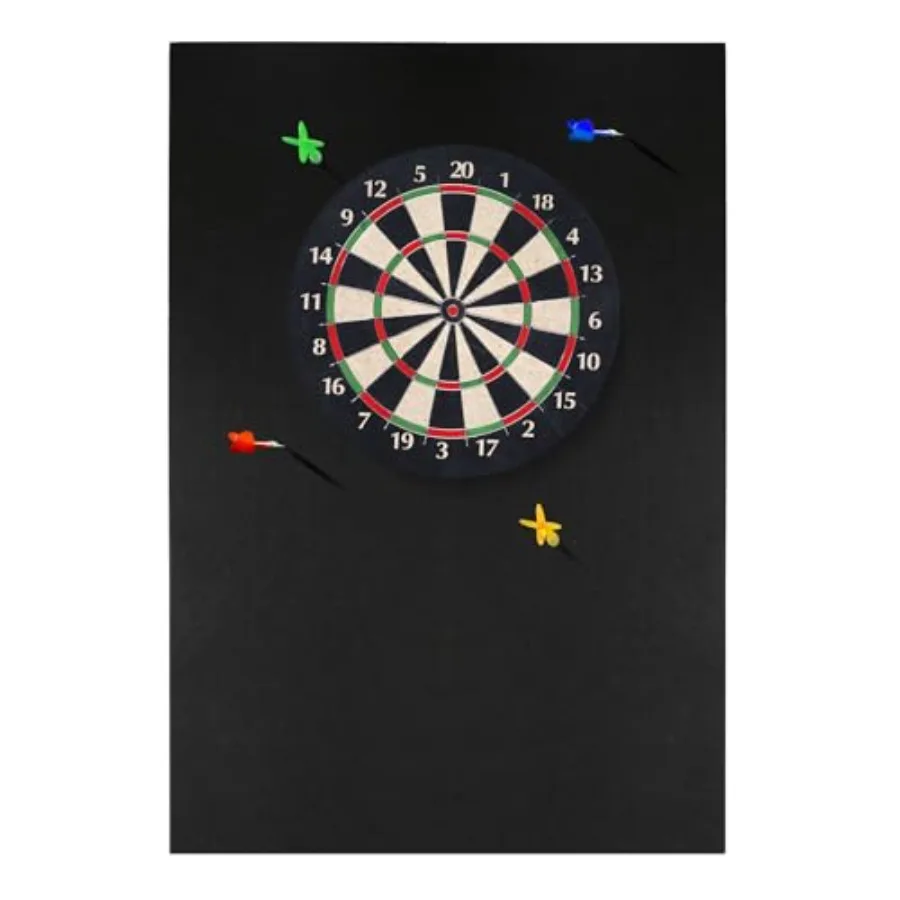 Dart Board Wall Protectors, 36" H X 24" W X 0.5" Thickness, Felt Wall Tiles Dart Board Wall Surround Protector, Cork Board Alte
Dart Board Wall Protectors, 36" H X 24" W X 0.5" Thickness, Felt Wall Tiles Dart Board Wall Surround Protector, Cork Board Alte