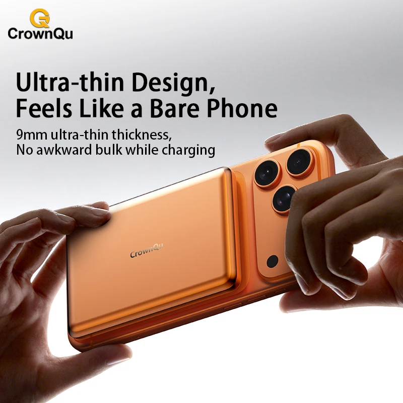 Metal Magnetic Wireless Power Bank 20W USB-C Fast Charging Protable External Battery for iPhone 17 16 15 14 13 12 Smartphone
Metal Magnetic Wireless Power Bank 20W USB-C Fast Charging Protable External Battery for iPhone 17 16 15 14 13 12 Smartphone