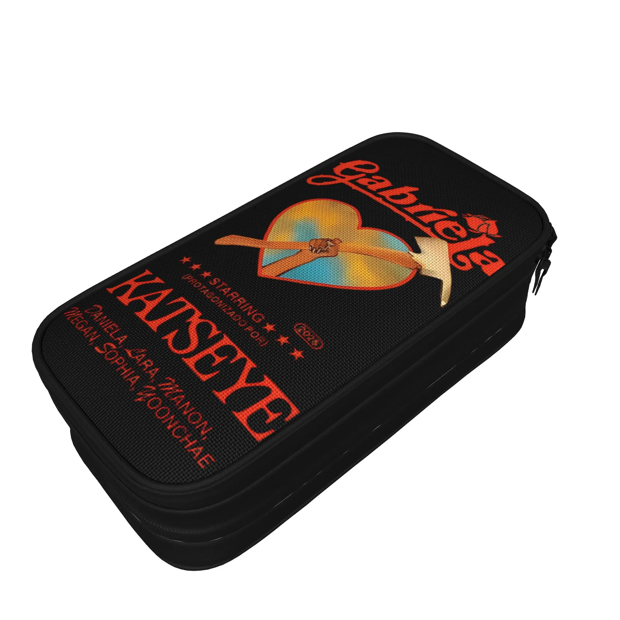Fun Katseye Gabriela Pencil Case Kpop Group Pencilcases Pen for Student Large Pencil Bags School Supplies Zipper Stationery
Fun Katseye Gabriela Pencil Case Kpop Group Pencilcases Pen for Student Large Pencil Bags School Supplies Zipper Stationery