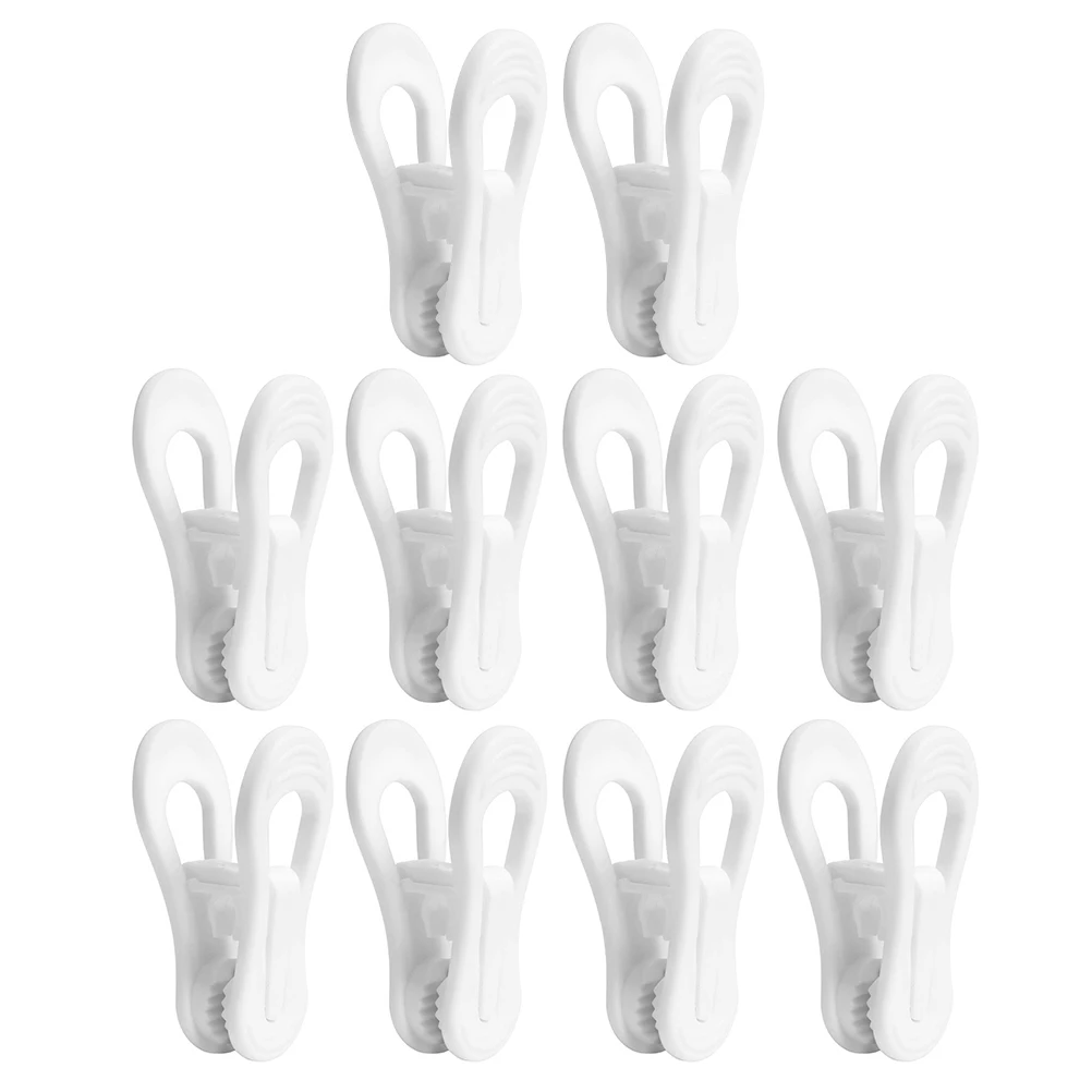 10 Pcs Anti Slip Hanger Clips Clothespins Plastic Design For Hanging Clothes Towels Underwear Socks Safe Firm
10 Pcs Anti Slip Hanger Clips Clothespins Plastic Design For Hanging Clothes Towels Underwear Socks Safe Firm