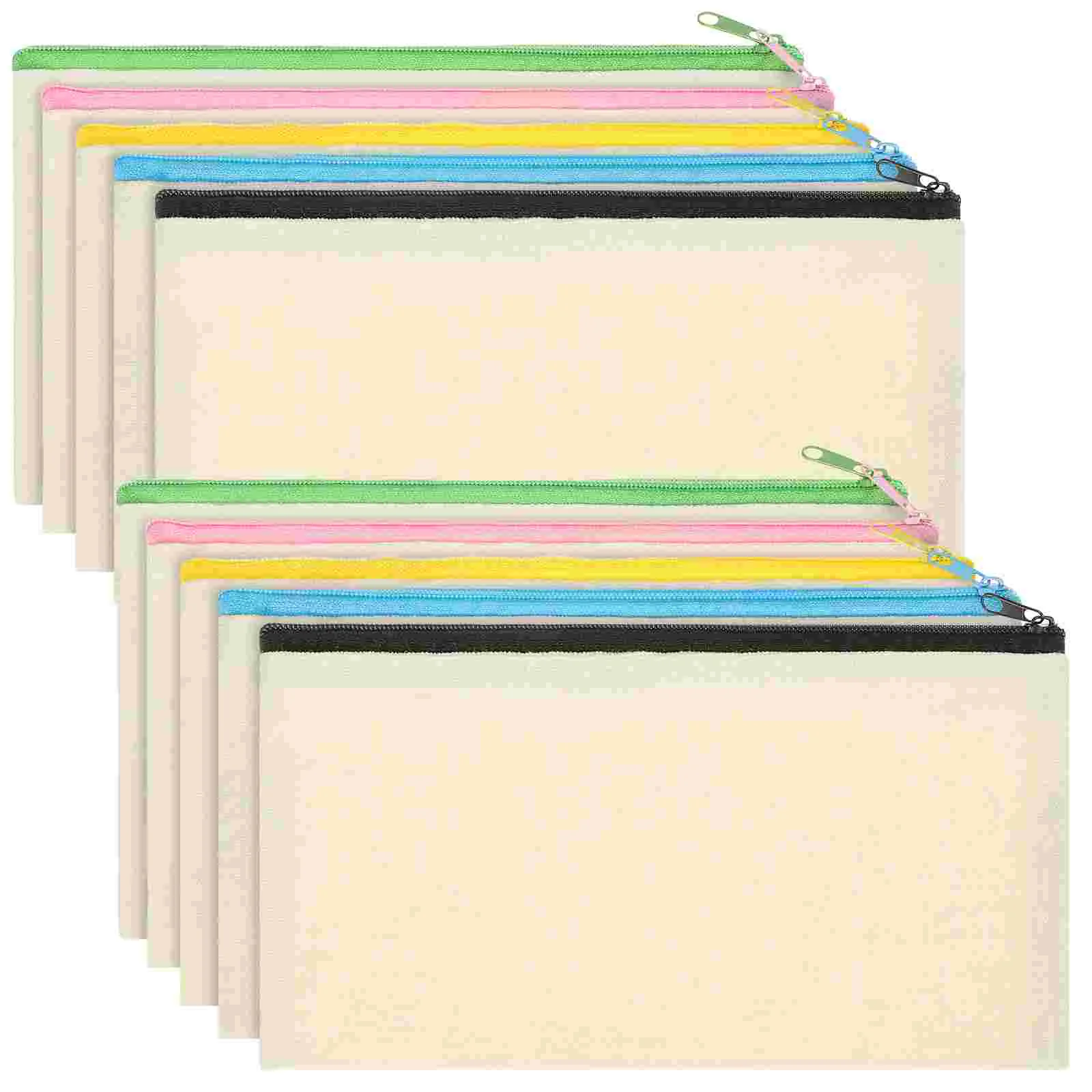 10 Pcs Pencil Case Large Capacity Canvas Storage Pencil Holder Pouch Bags Pouches Pen Holder ganizer Washable Tote Square
10 Pcs Pencil Case Large Capacity Canvas Storage Pencil Holder Pouch Bags Pouches Pen Holder ganizer Washable Tote Square