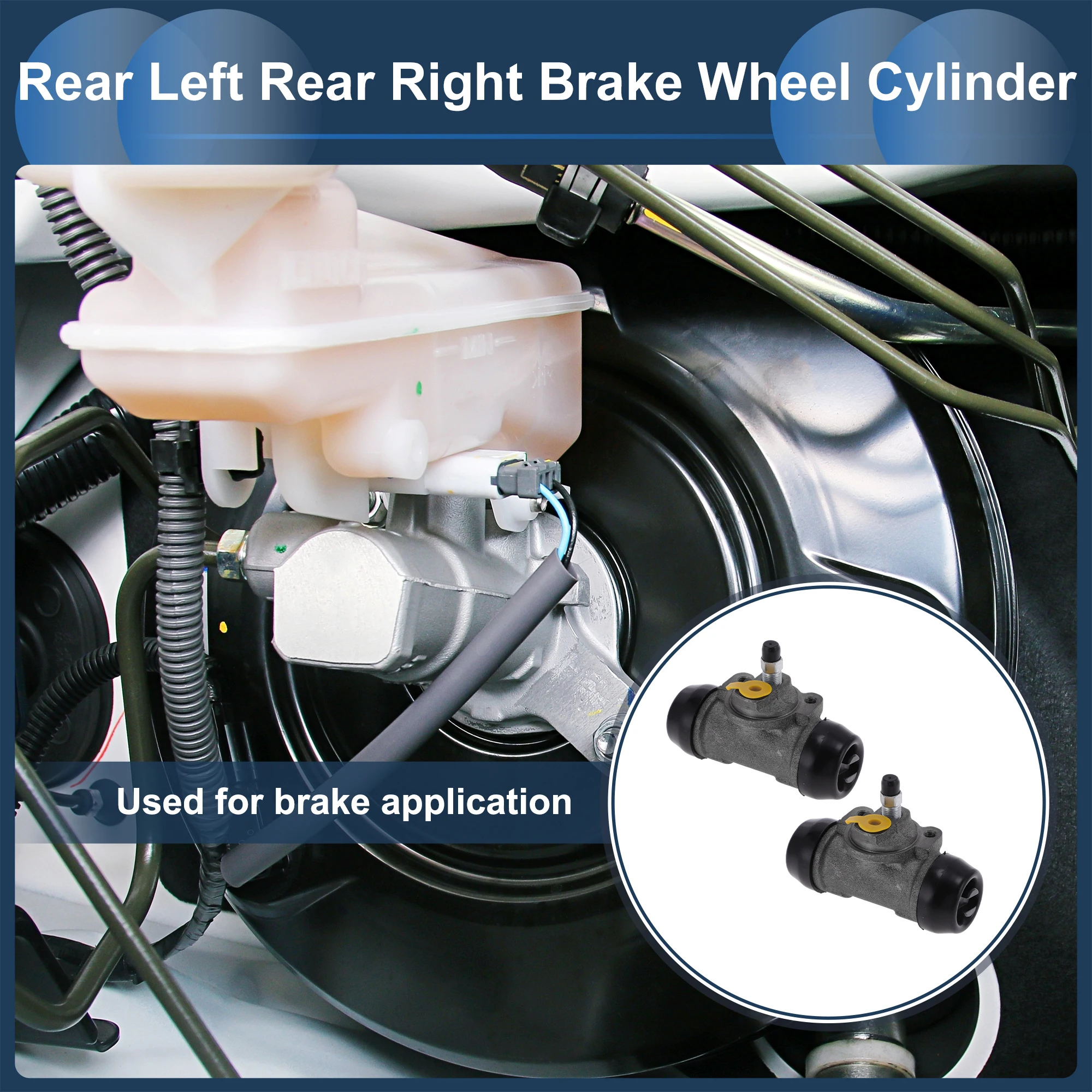 UXCELL Rear Left Rear Right Brake Wheel Cylinder No.W37841 for Toyota Pickup 87-90
UXCELL Rear Left Rear Right Brake Wheel Cylinder No.W37841 for Toyota Pickup 87-90