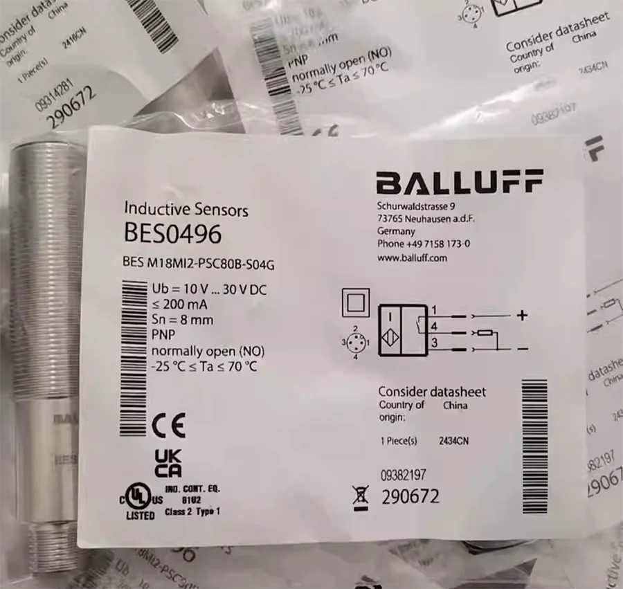 1 шт. BES0496 BESM18MI2-PSC80B-S04G НОВЫЙ, 100% гарантия качества
1 шт. BES0496 BESM18MI2-PSC80B-S04G НОВЫЙ, 100% гарантия качества