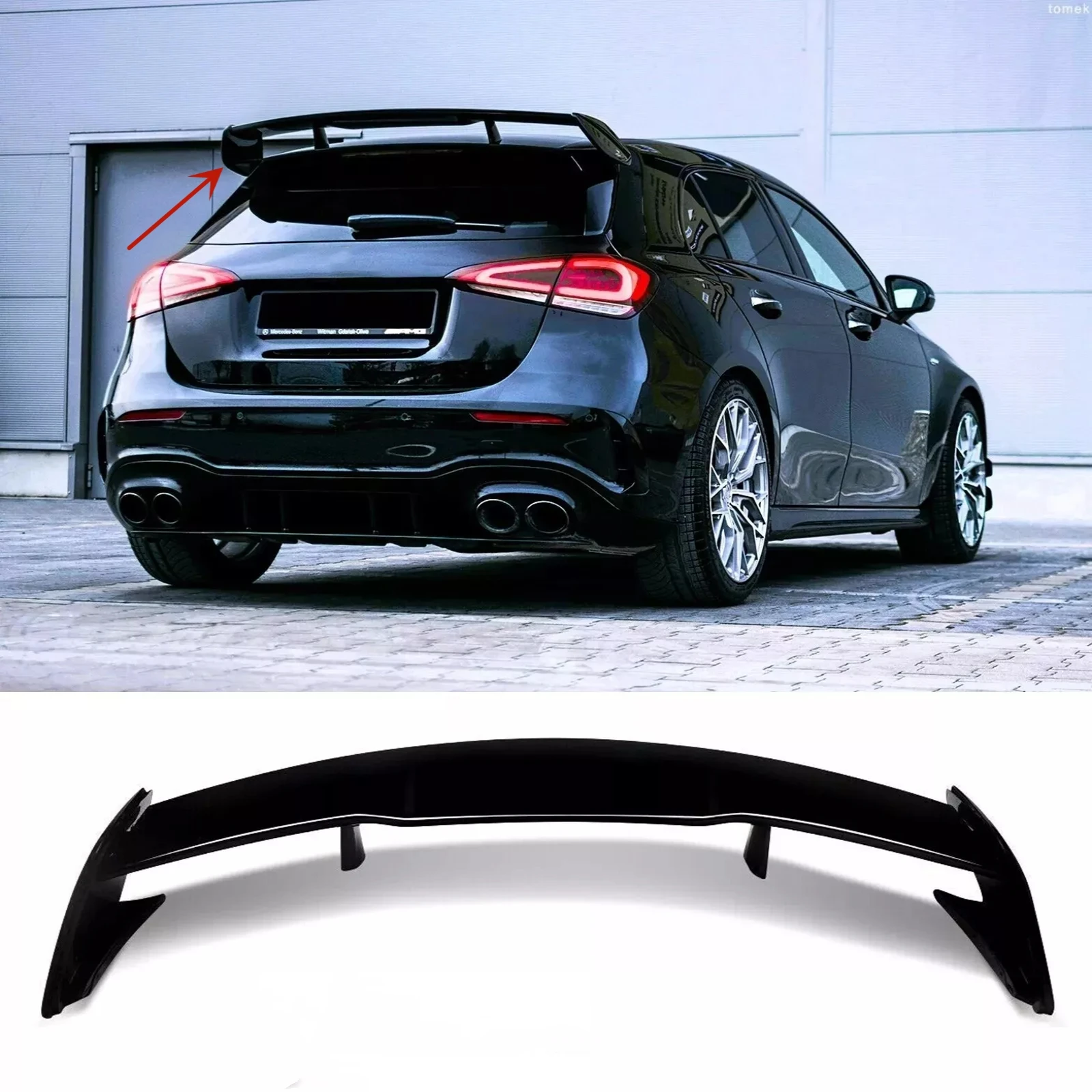 For Mercedes Benz A Class W176 W177 2013-2022 A180 A200 A250 A260 A45 Rear Roof Spoiler Tail Wing Glossy Black Rear Trunk Wing
For Mercedes Benz A Class W176 W177 2013-2022 A180 A200 A250 A260 A45 Rear Roof Spoiler Tail Wing Glossy Black Rear Trunk Wing