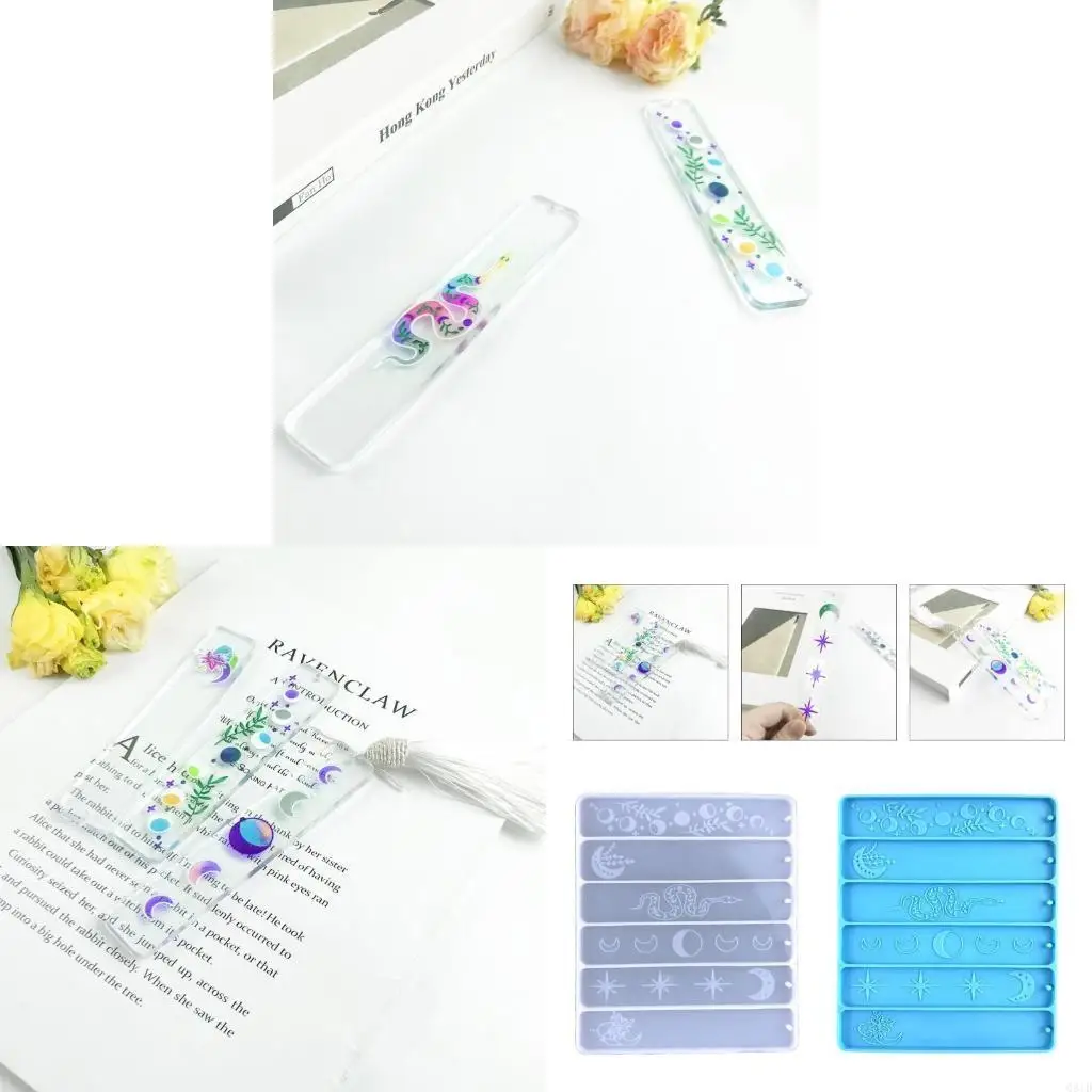 Прозрачная форма для закладок, силиконовые формы для закладок, луна, прямоугольник, формы для литья из эпоксидной смолы для DIY,
Прозрачная форма для закладок, силиконовые формы для закладок, луна, прямоугольник, формы для литья из эпоксидной смолы для DIY,