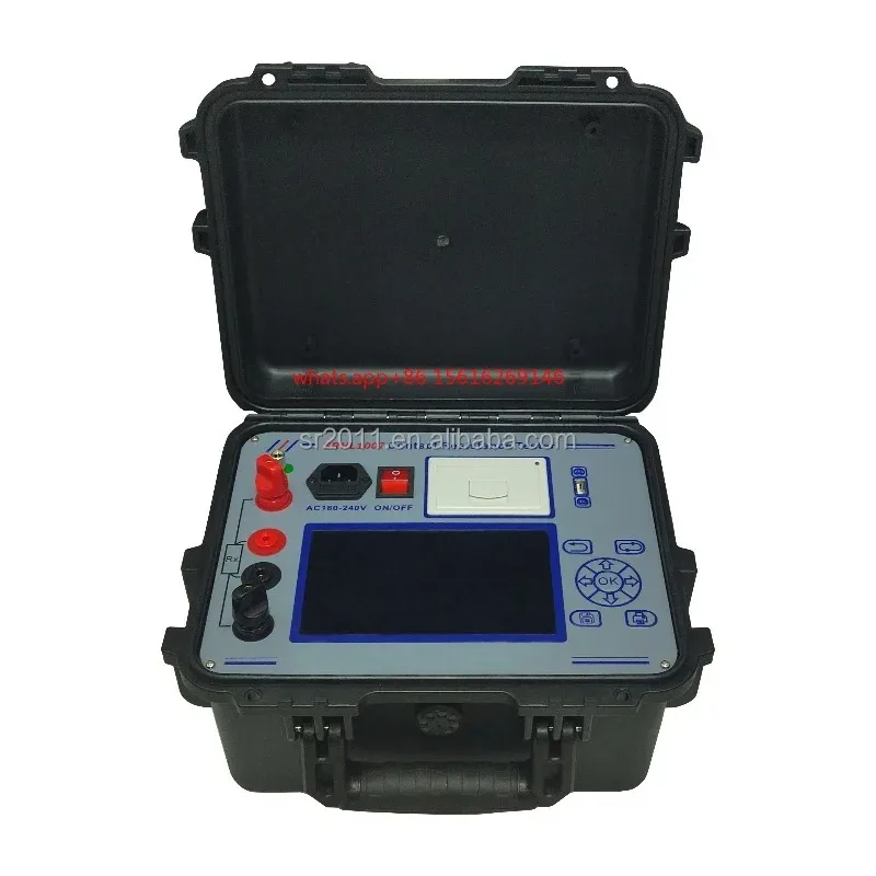 Digital Microohmmeter Loop Resistance Tester 100A Circuit Breaker Tester Leakage Switch Contact Resistance Tester Digital Only
Digital Microohmmeter Loop Resistance Tester 100A Circuit Breaker Tester Leakage Switch Contact Resistance Tester Digital Only