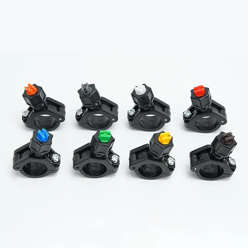 Plastic Quick Release 110 Degree Fan-shaped Nozzle Agricultural Irrigation Nozzle With Plastic Buckle Pipe Clamp Fixed Mounting
Plastic Quick Release 110 Degree Fan-shaped Nozzle Agricultural Irrigation Nozzle With Plastic Buckle Pipe Clamp Fixed Mounting