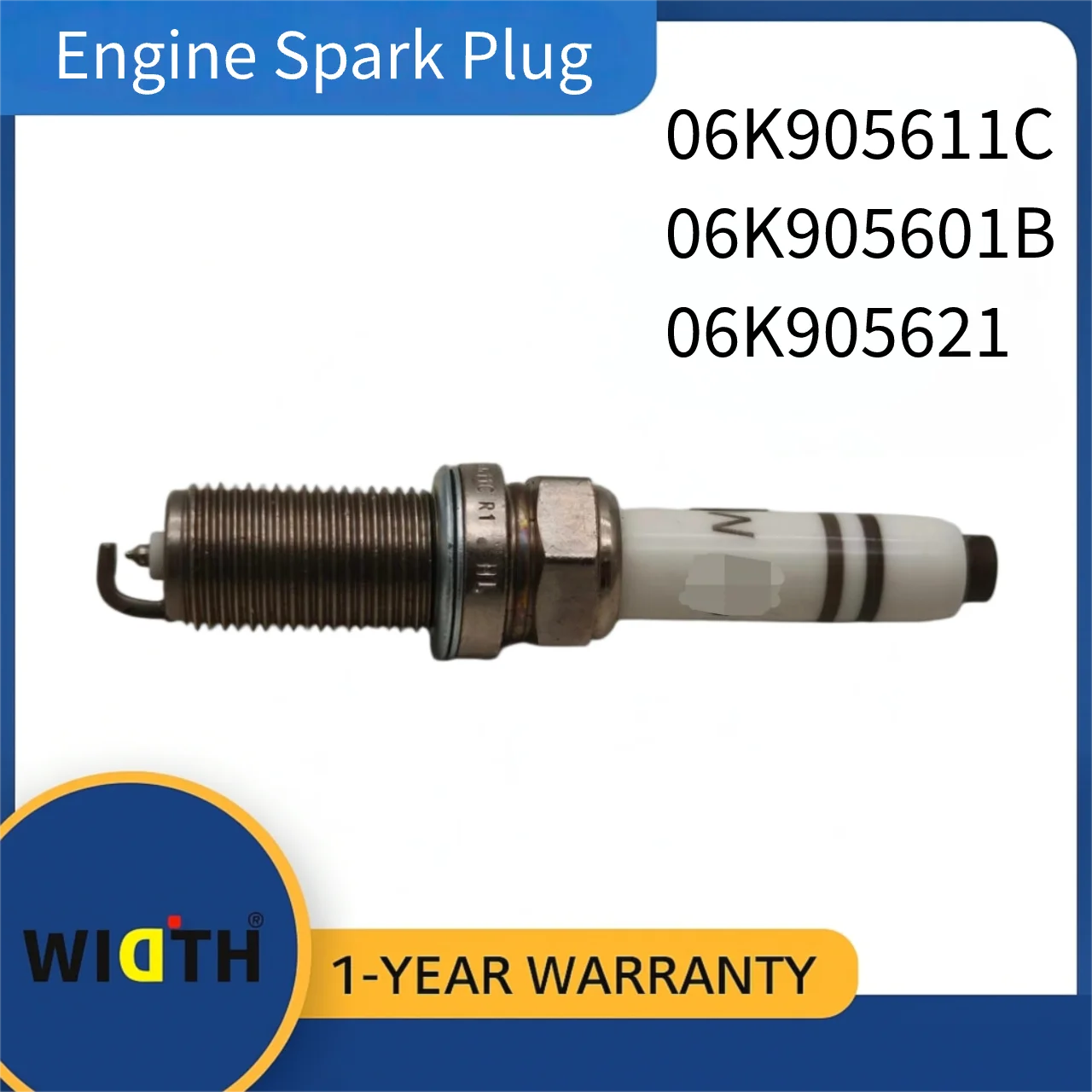 06K905611C 06K905601B 06K905621 Engine Spark Plug for VW Sharan Areton Golf Passat Audi A4 A5 Q5 2012-2019 | OE Replacement
06K905611C 06K905601B 06K905621 Engine Spark Plug for VW Sharan Areton Golf Passat Audi A4 A5 Q5 2012-2019 | OE Replacement