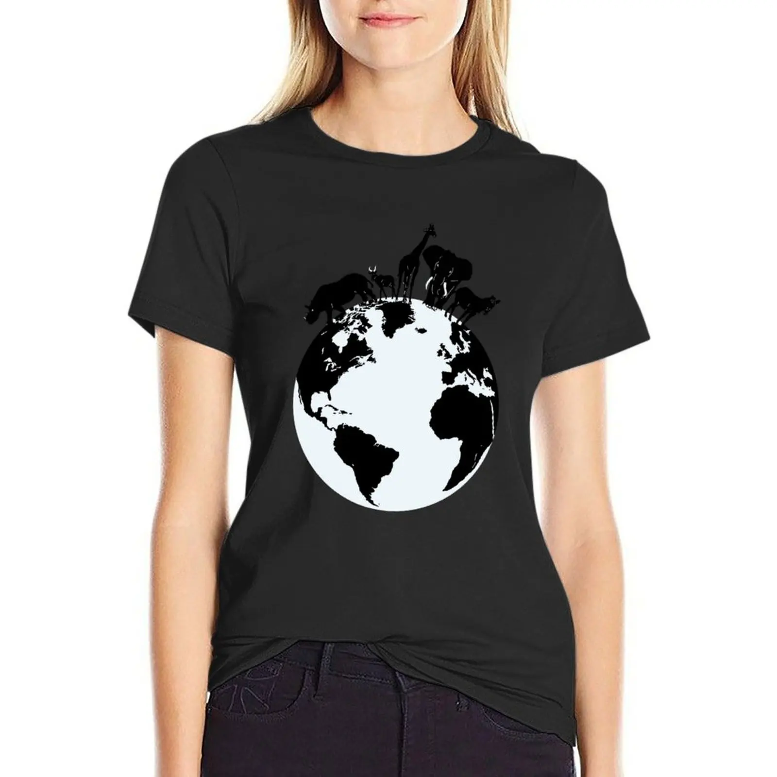Animal's World T-Shirt customizeds plus sizes kawaii clothes new edition plain t shirts for Women
Animal's World T-Shirt customizeds plus sizes kawaii clothes new edition plain t shirts for Women