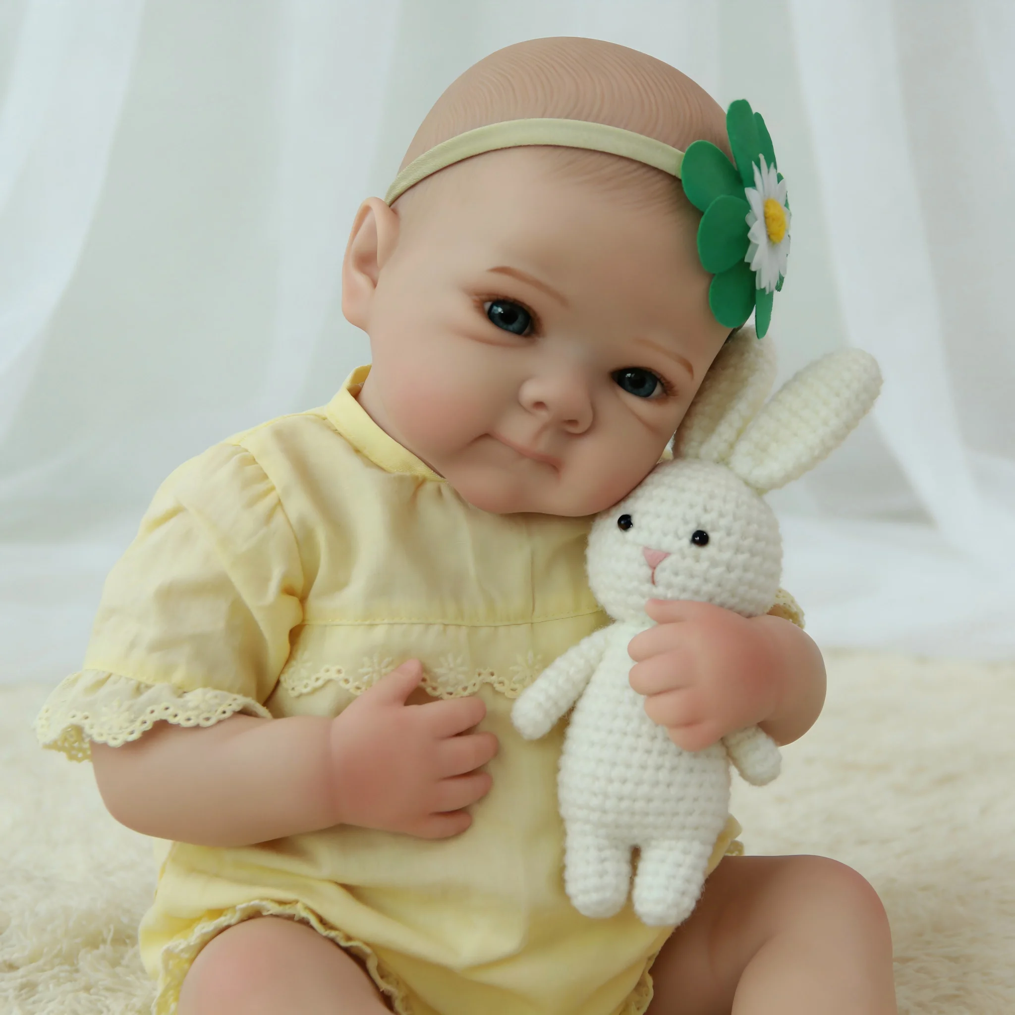 18-Inch Reborn Baby Dolls - Realistic Newborn, Soft Weighted Body, Adorable Poseable Real Life Doll– Gift for Kids Age 3+
18-Inch Reborn Baby Dolls - Realistic Newborn, Soft Weighted Body, Adorable Poseable Real Life Doll– Gift for Kids Age 3+