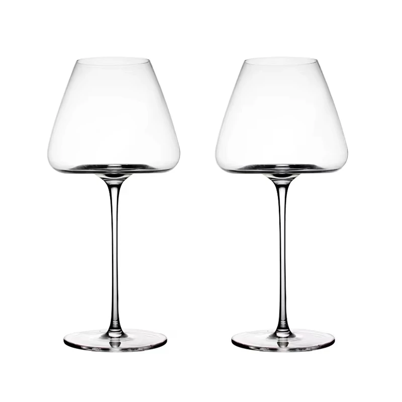 720ml Handmade Crystal Red Wine Glass Large Concave Bottom Burgundy Bordeaux Goblet Big Belly Tasting Cup for Fine Dining
720ml Handmade Crystal Red Wine Glass Large Concave Bottom Burgundy Bordeaux Goblet Big Belly Tasting Cup for Fine Dining