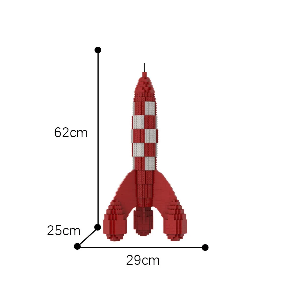 Изготовленный на заказ MOC: C7687 Rocket Model 1525, детали из серии TV, около T | NT | N
Изготовленный на заказ MOC: C7687 Rocket Model 1525, детали из серии TV, около T | NT | N