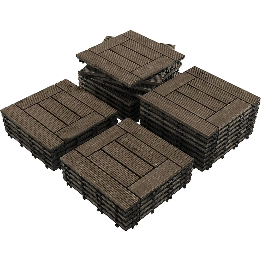 27PCS Wooden looring Patio Deck Tiles Interlocking Tiles Patio Solid Wood and Plastic Indoor&Outdoor 12 x 12in k Brown
27PCS Wooden looring Patio Deck Tiles Interlocking Tiles Patio Solid Wood and Plastic Indoor&Outdoor 12 x 12in k Brown