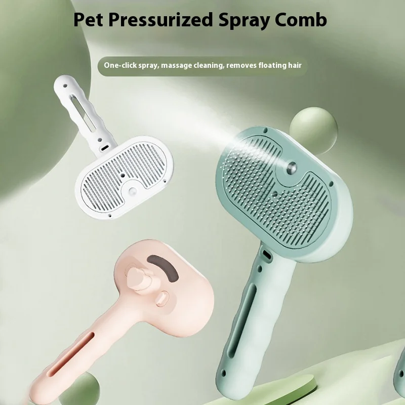 Расческа-щетка для собак с паровым массажем, безопасная, с круглой головкой, мягкими зубцами, для удаления шерсти, универсальная для кошек и собак, аксессуары для животных
Расческа-щетка для собак с паровым массажем, безопасная, с круглой головкой, мягкими зубцами, для удаления шерсти, универсальная для кошек и собак, аксессуары для животных