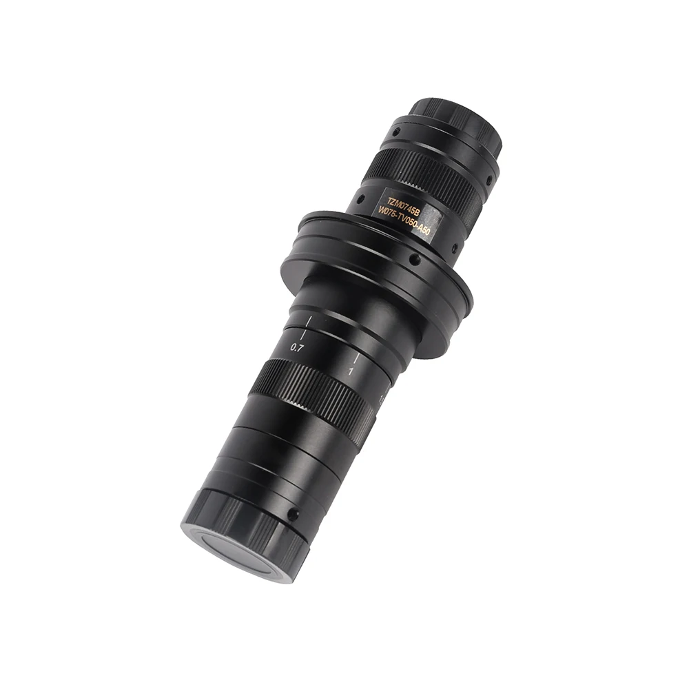 YIZHAN 1X-150X Industrial Maintenance Microscope Zoom Lens Machine Vision Microscopic Inspection Electronic Component Testing