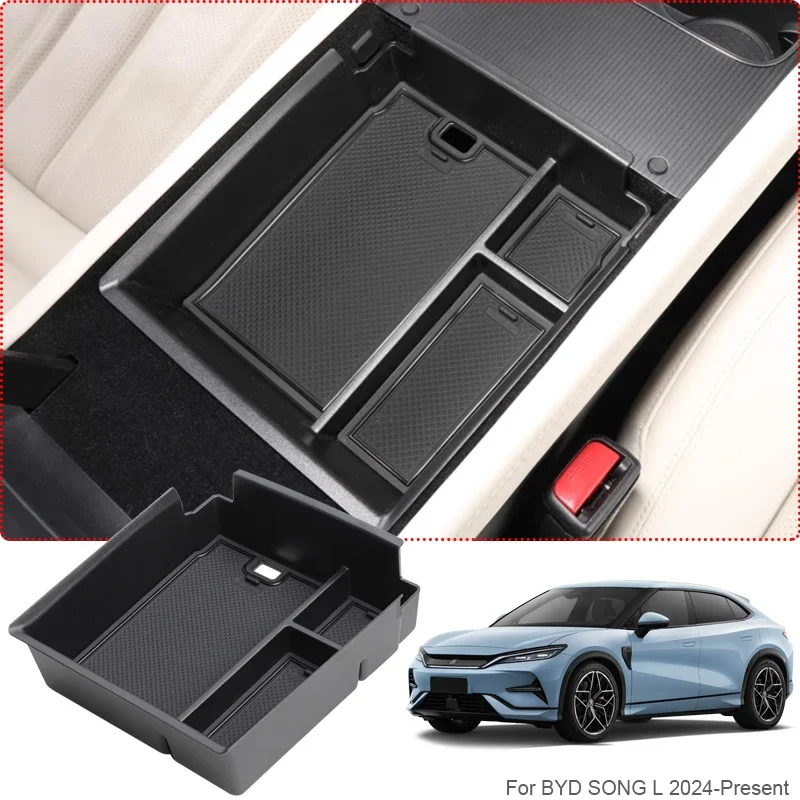 For BYD SONG L 2024-Present Car Armrest Box Storage Wireless Charging Pad Auto Under Centrol Control Organizer Tray Accessory
For BYD SONG L 2024-Present Car Armrest Box Storage Wireless Charging Pad Auto Under Centrol Control Organizer Tray Accessory